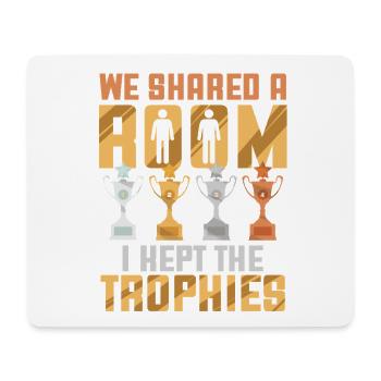Sibling Rivalry Brother Sister - Mouse Pad (horizontal) - white - Front