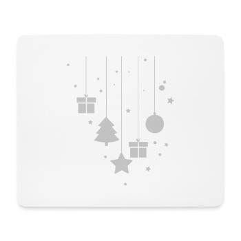 Christmas Tree Decorations Merry Christmas Christmas Tree - Mouse Pad (horizontal) - white - Front