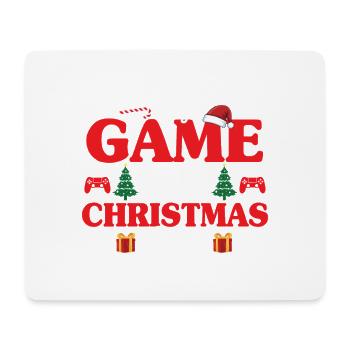 Ich habe mein Spiel für Heiligabend pausiert Gaming Gamer - Mousepad (Querformat) - Weiß - Vorne