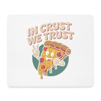 Retro Pizza - Mouse Pad (horizontal) - white - Front