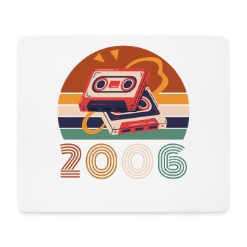 20 Jahre 2006 Vintage Retro Geburtstagsgeschenk - Mousepad (Querformat) - Weiß - Vorne