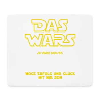 That's it for 2025 | Happy New Year 2026 - Mouse Pad (horizontal) - white - Front