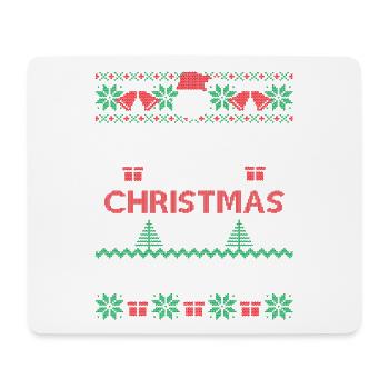All I Want For Christmas Is Beer Humor Christmas Funny - Mouse Pad (horizontal) - white - Front
