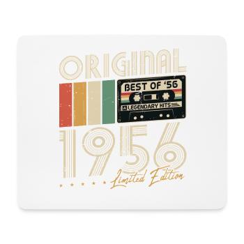 Original 1956 Vintage Vintage Anniversaire Rétro - Tapis de souris (format paysage) - blanc - Devant