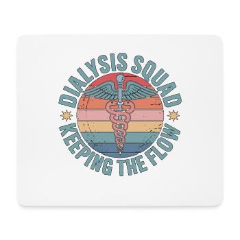 Dialysis Nurse Dialysis Squad Keeping Nurse Life - Mouse Pad (horizontal) - white - Front