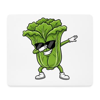 Retro Star Lettuce - Mouse Pad (horizontal) - white - Front