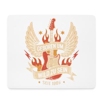 Geboren um Wild zu Sein 1995 - Mousepad (Querformat) - Weiß - Vorne