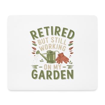 Humor Pensioner - Mouse Pad (horizontal) - white - Front