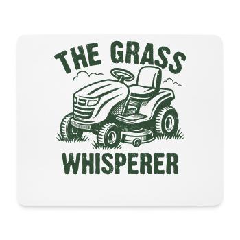 The Grass Whisperer - Mousepad (Querformat) - Weiß - Vorne