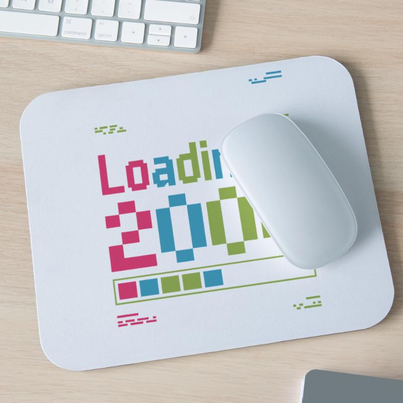 Loading 2000 pixel loading screen Mouse Pad (horizontal)