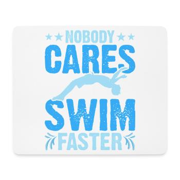 Schwimmen Wassersport Schwimmer Geschenke - Mousepad (Querformat) - Weiß - Vorne