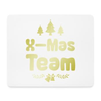 X-Mas Team - Mouse Pad (horizontal) - white - Front