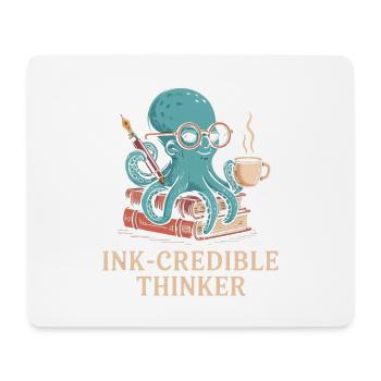 Octopus Humor - Mouse Pad (horizontal) - white - Front