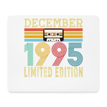 Né en Décembre 1995 30 Ans 30e Anniversaire Cadeau - Tapis de souris (format paysage) - blanc - Devant