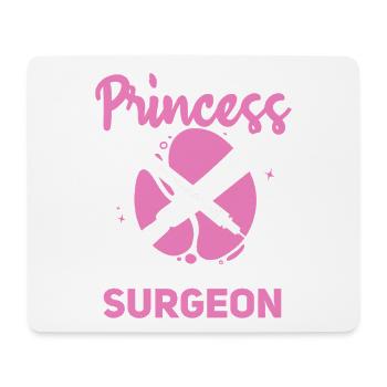 Surgeon's dreams instead of princess - Mouse Pad (horizontal) - white - Front