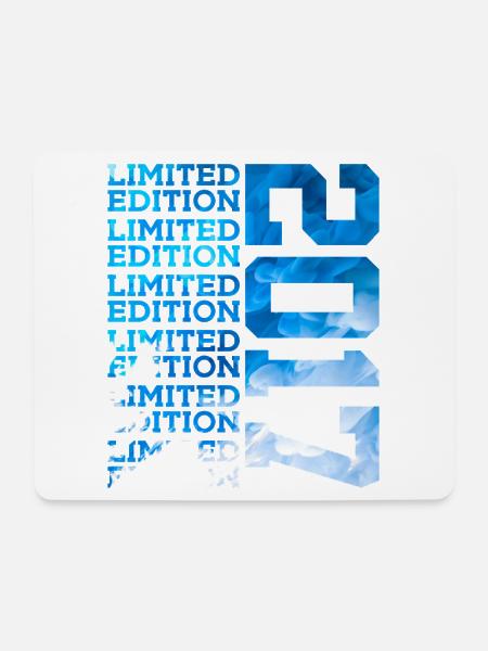 LIMITED EDITION 2017 9 JAHRE 9. GEBURTSTAG - Mousepad (Querformat) - Weiß