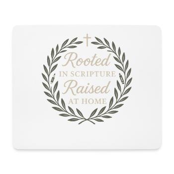 Christlicher Homeschool-mutter-glaube - Mousepad (Querformat) - Weiß - Vorne
