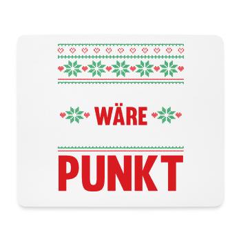 Weihnachtsmann Weihnachtszeit Weihnachts - Mousepad (Querformat) - Weiß - Vorne