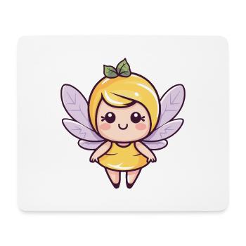 Fee Niedlich Märchen - Mousepad (Querformat) - Weiß - Vorne
