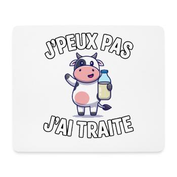 I Can't I Treat – Humor Farmer - Mousepad (Querformat) - Weiß - Vorne