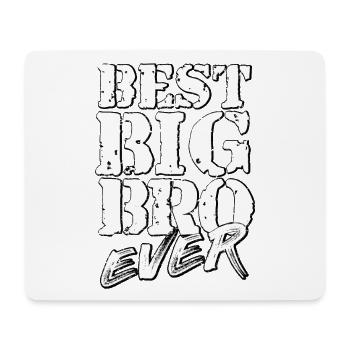 Big Bro - Mouse Pad (horizontal) - white - Front