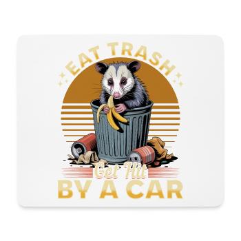 Funny Opossum - Mouse Pad (horizontal) - white - Front