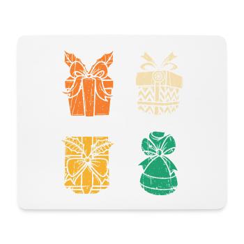 Weihnachtsmann Weihnachtszeit Weihnachten - Mousepad (Querformat) - Weiß - Vorne