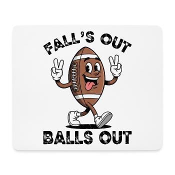 American Football - Mousepad (Querformat) - Weiß - Vorne