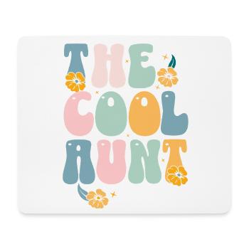 Die coole Tante Est 2026 - Mousepad (Querformat) - Weiß - Vorne