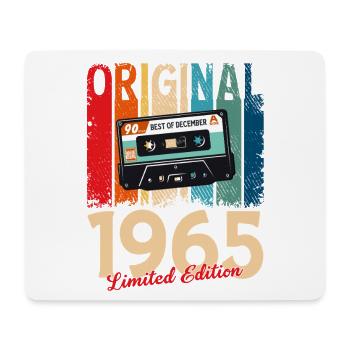 Cassette du 60e anniversaire Décembre 1965 - Tapis de souris (format paysage) - blanc - Devant