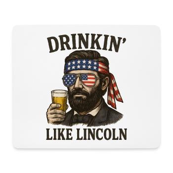 Un cocktail vintage patriotique comme le style Lincoln - Tapis de souris (format paysage) - blanc - Devant