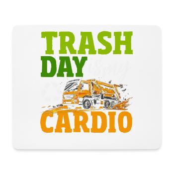 Garbage Day is my favorite day - Mouse Pad (horizontal) - white - Front