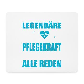 Pflegerin Geschenke Pflege Lustig Krankenpflegerin - Mousepad (Querformat) - Weiß - Vorne