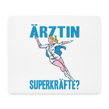 Ärztin Arzt Geschenke - Mousepad (Querformat) - Weiß - Vorne