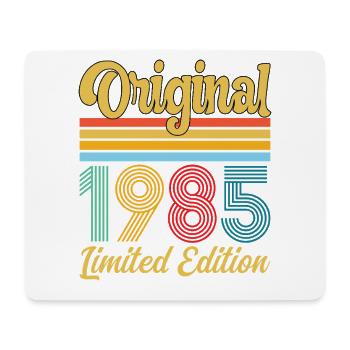 Geburtstagsgeschenk 1985 Originales Vintage-Retro-Geschenk - Mousepad (Querformat) - Weiß - Vorne