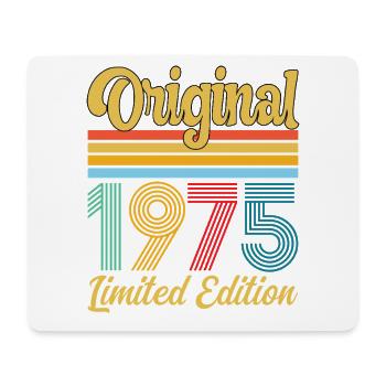 1975 Birthday Original Vintage Retro Gift - Mouse Pad (horizontal) - white - Front