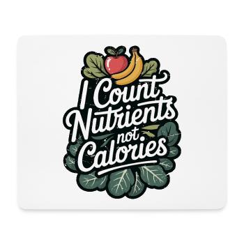Nutritionist I Count Nutrients Health Coach - Mouse Pad (horizontal) - white - Front