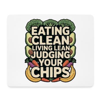 Nutritionniste Alimentation saine Coach en santé Lean - Tapis de souris (format paysage) - blanc - Devant
