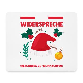 Weihnachtsmann Weihnachtszeit Weihnachts - Mousepad (Querformat) - Weiß - Vorne