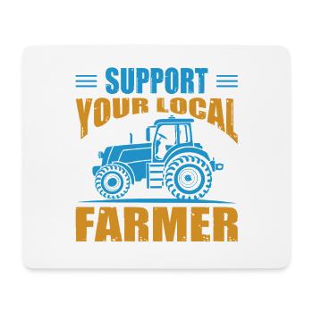 Landwirt Geschenke Landwirtschaft Traktor Bauer - Mousepad (Querformat) - Weiß - Vorne