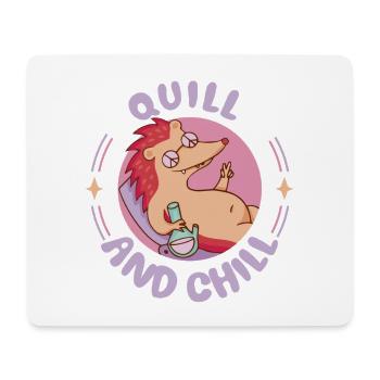 Igel Tag Hedgehog Day - Mousepad (Querformat) - Weiß - Vorne