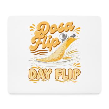 Tamil Tamilisch Sri Lanka Dosa Flip Day Flip - Mousepad (Querformat) - Weiß - Vorne