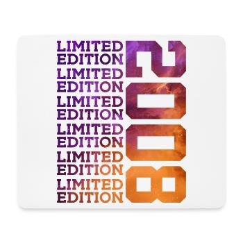 18 YEARS LIMITED EDITION 2008 18TH BIRTHDAY - Mouse Pad (horizontal) - white - Front
