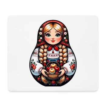  Matroschka auf russisch Matryoshka Doll Russian - Mousepad (Querformat) - Weiß - Vorne