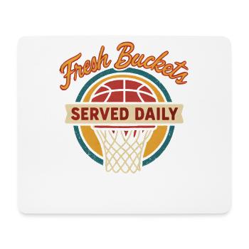 Basketball Spruch Humor Basketballer Geschenkidee - Mousepad (Querformat) - Weiß - Vorne