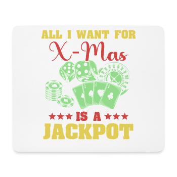 Casino - Tapis de souris (format paysage) - blanc - Devant