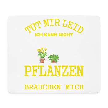 Gardener Saying Gardening Hobby Gardener Allotment Gardener - Mouse Pad (horizontal) - white - Front