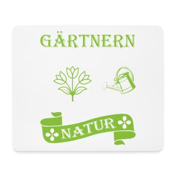 Garden Gardening Hobby Gardener Allotment Garden Funny - Mouse Pad (horizontal) - white - Front