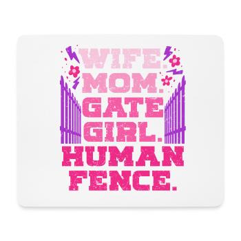 Wife of a farmer Mother - Mouse Pad (horizontal) - white - Front