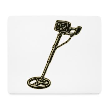Metalldetektor-Schatzsuche-Abenteuer - Mousepad (Querformat) - Weiß - Vorne